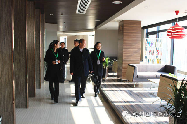 科技入园 服务入园——赣州市科技局局长、党组书记胡勇明考察调研赣州国际企业中心