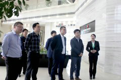 江西省知识产权局局长熊绍员一行莅临赣州国际企业中心调研