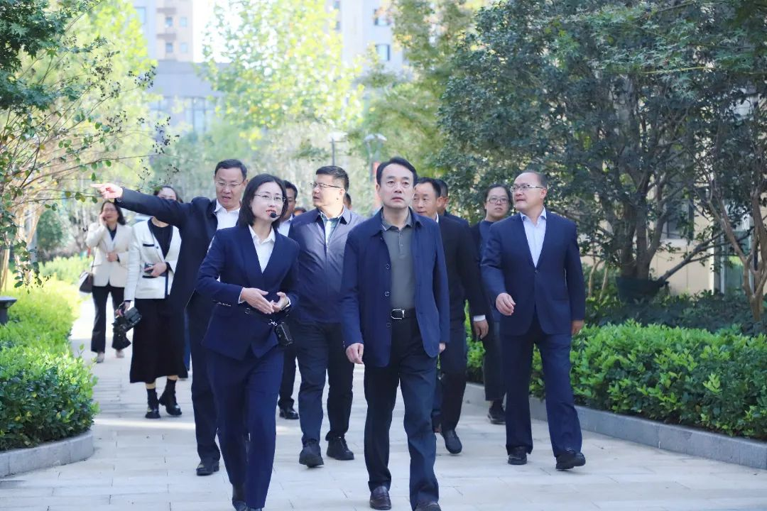 市人大常委会莅临徐州恒盛智谷科技园考察调研