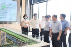 徐州市副市长赵兴友率队莅临徐州恒盛智谷科技园参观考察！