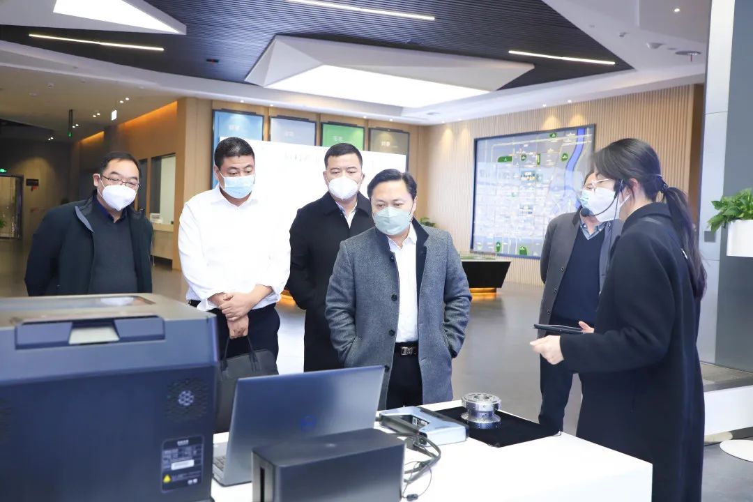 省科技厅副厅长陈金桥一行莅临恒科产业园参观调研