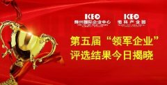 赣州国际企业中心、恒科产业园第五届“领军企业”评选结果今日揭晓！