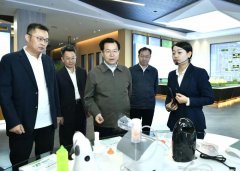 市委副书记、市长曾文明在恒科产业园调研