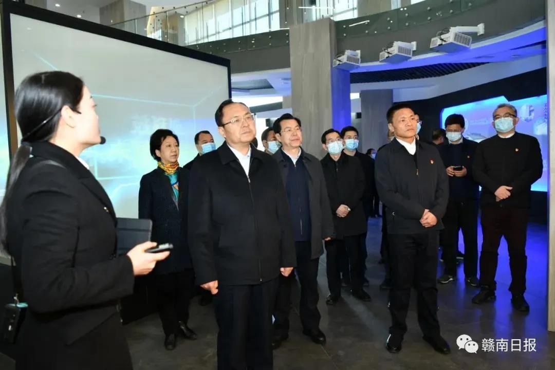 龙岩市党政考察团在恒科产业园考察