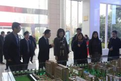 江西省工信委党组成员、副主任钱昀一行莅临九江恒盛科技园考察调研